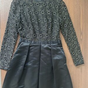 Ted Baker Black Floral Lace Dress
